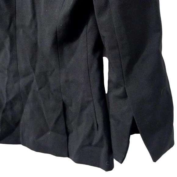 A.L.C. Black Lightweight Wool Mohair Silk Blend Suiting Blazer Size 2 EUC - Picture 5 of 6